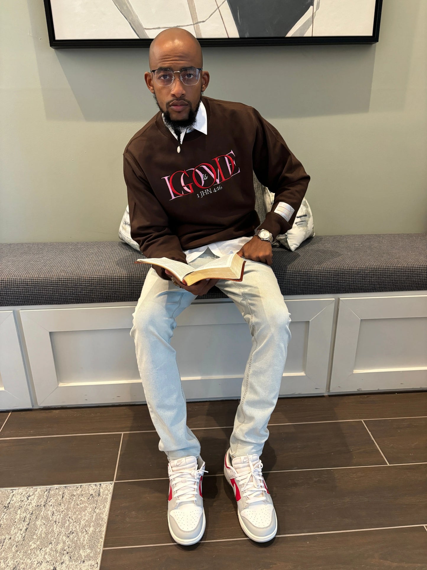 God is Love | 1 JHN 4:16 Crew Neck God’s Souls