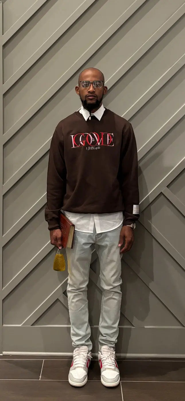 God is Love | 1 JHN 4:16 Crew Neck God’s Souls