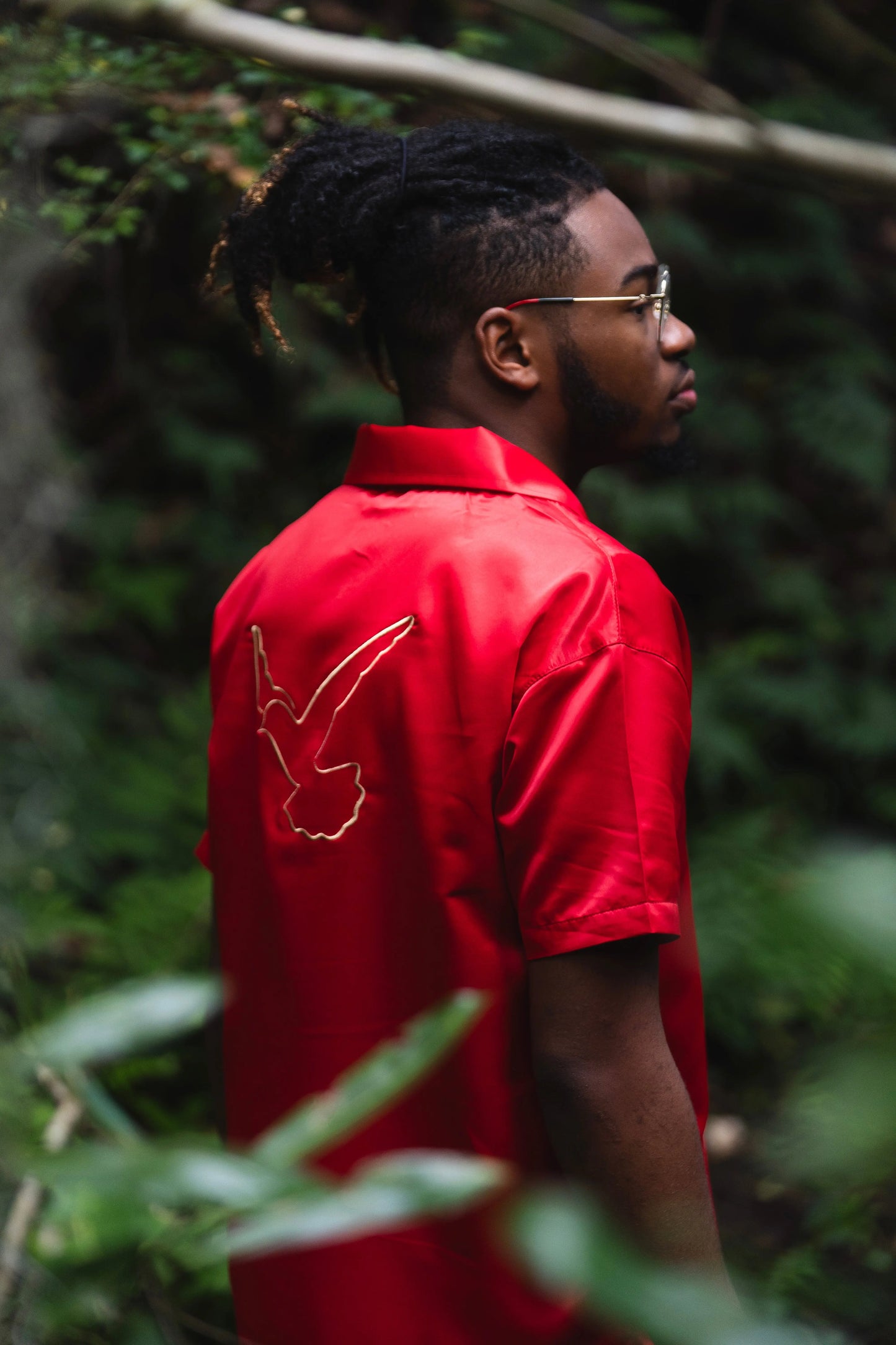 GOD'S SOULS Satin Zipped Short Sleeve God’s Souls