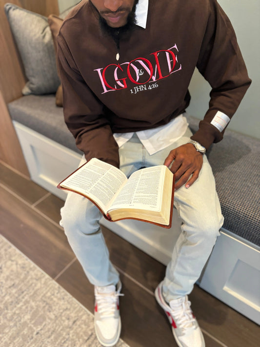 God is Love | 1 JHN 4:16 Crew Neck God’s Souls