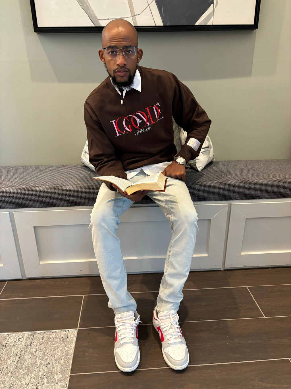 God is Love | 1 JHN 4:16 Crew Neck God’s Souls