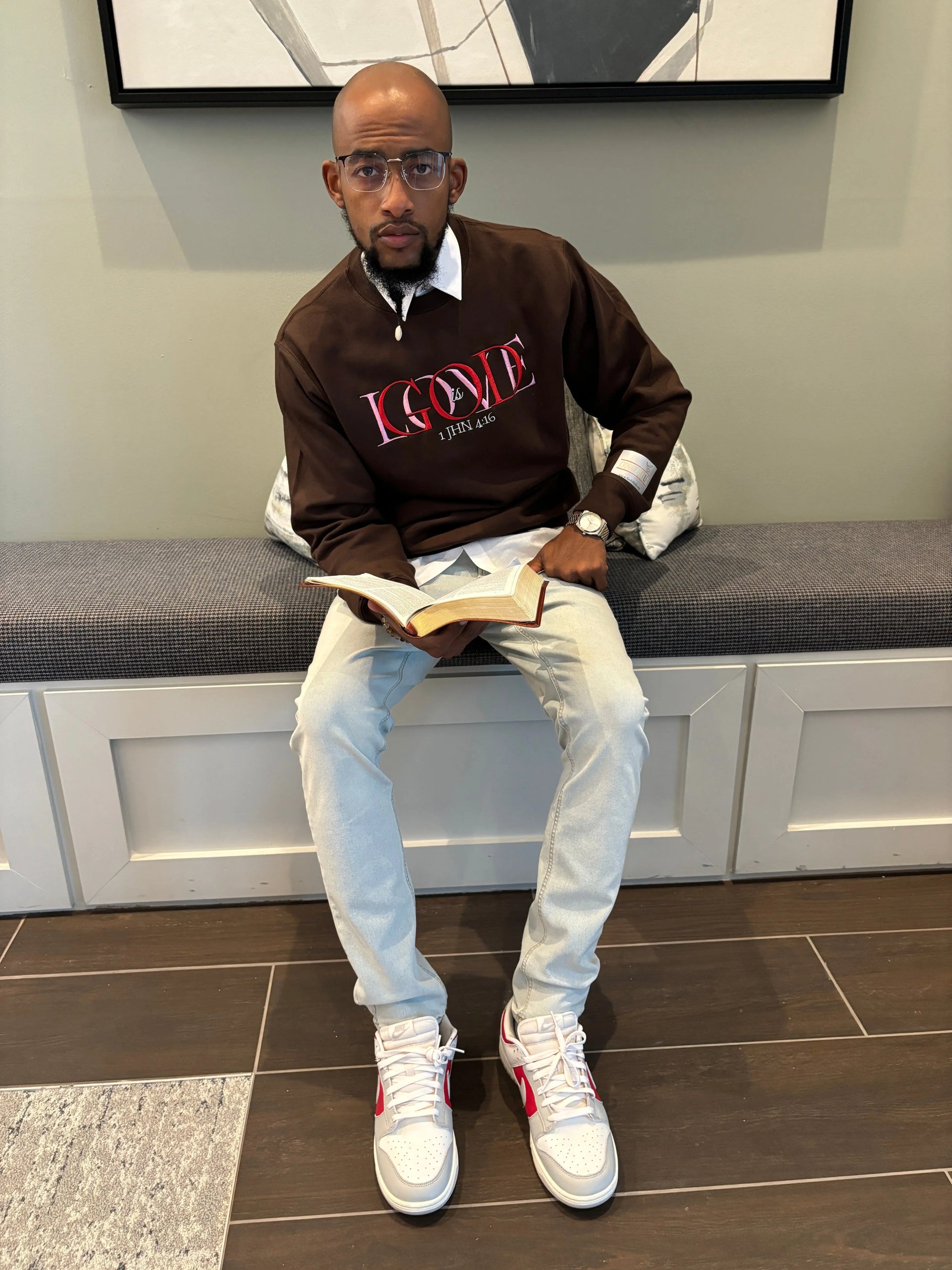 God is Love | 1 JHN 4:16 Crew Neck God’s Souls