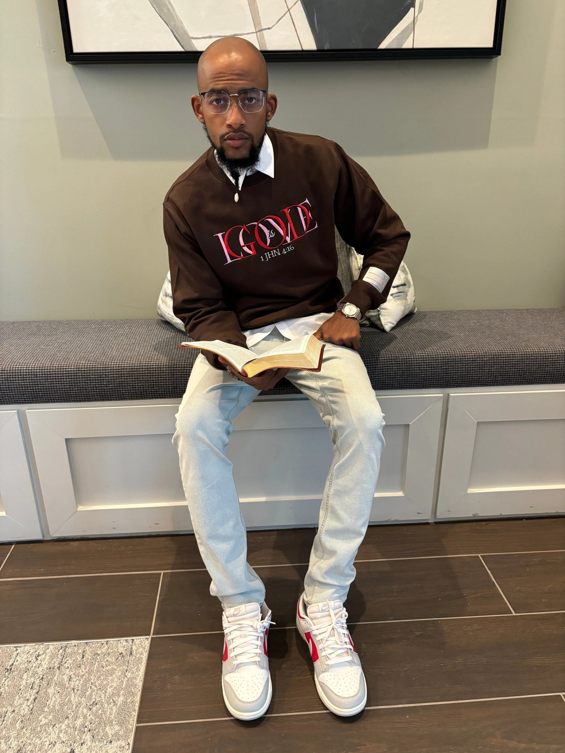 God is Love | 1 JHN 4:16 Crew Neck God’s Souls
